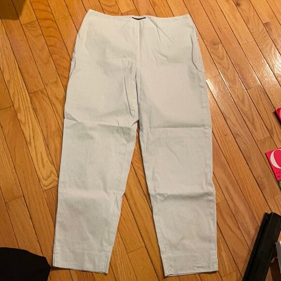 Ralph Ralph Lauren blue gingham pants size 8 - Picture 1 of 6
